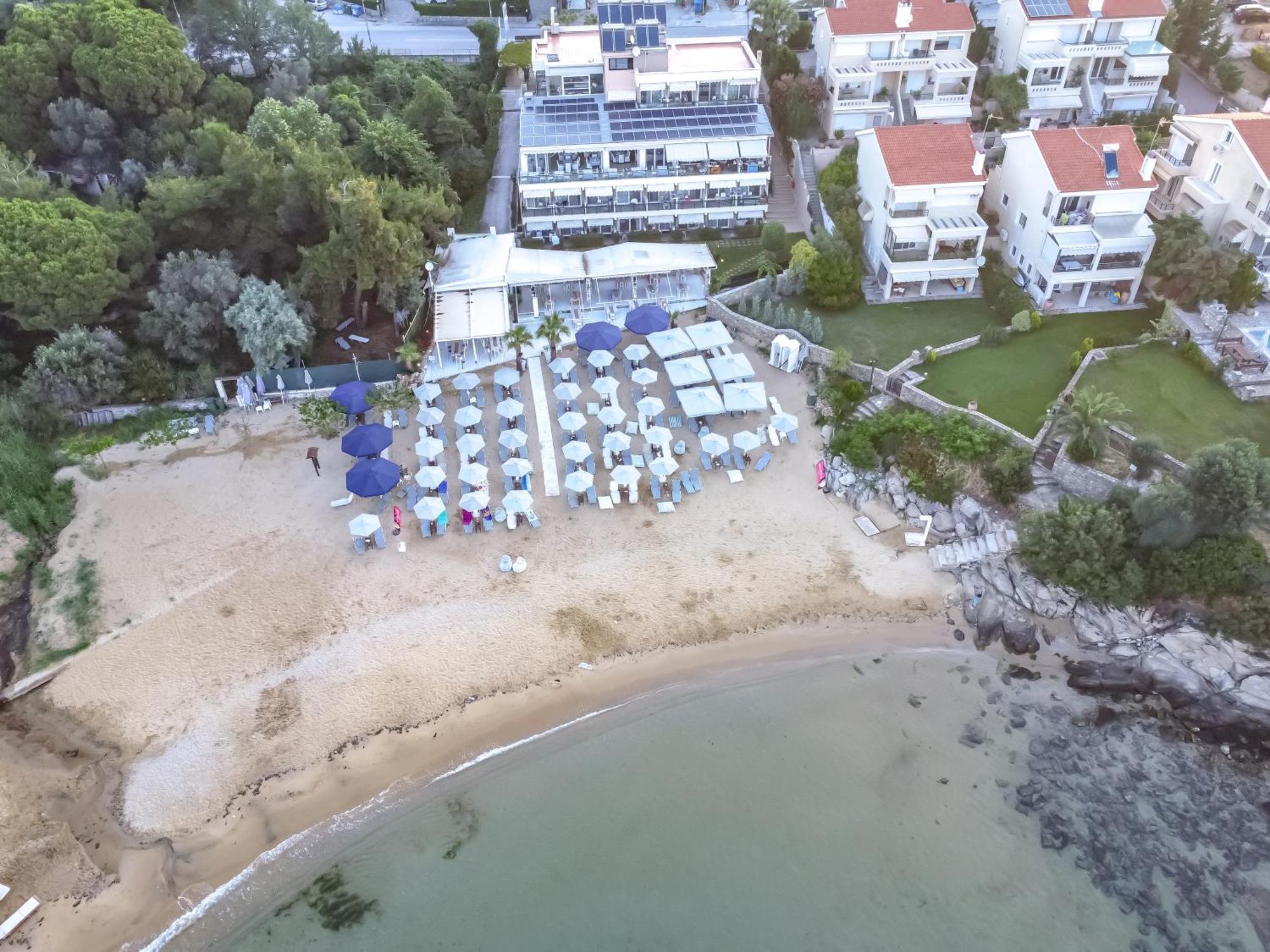Porto Palio Beach Hotel PalaiónTsiflíkion Dış mekan fotoğraf